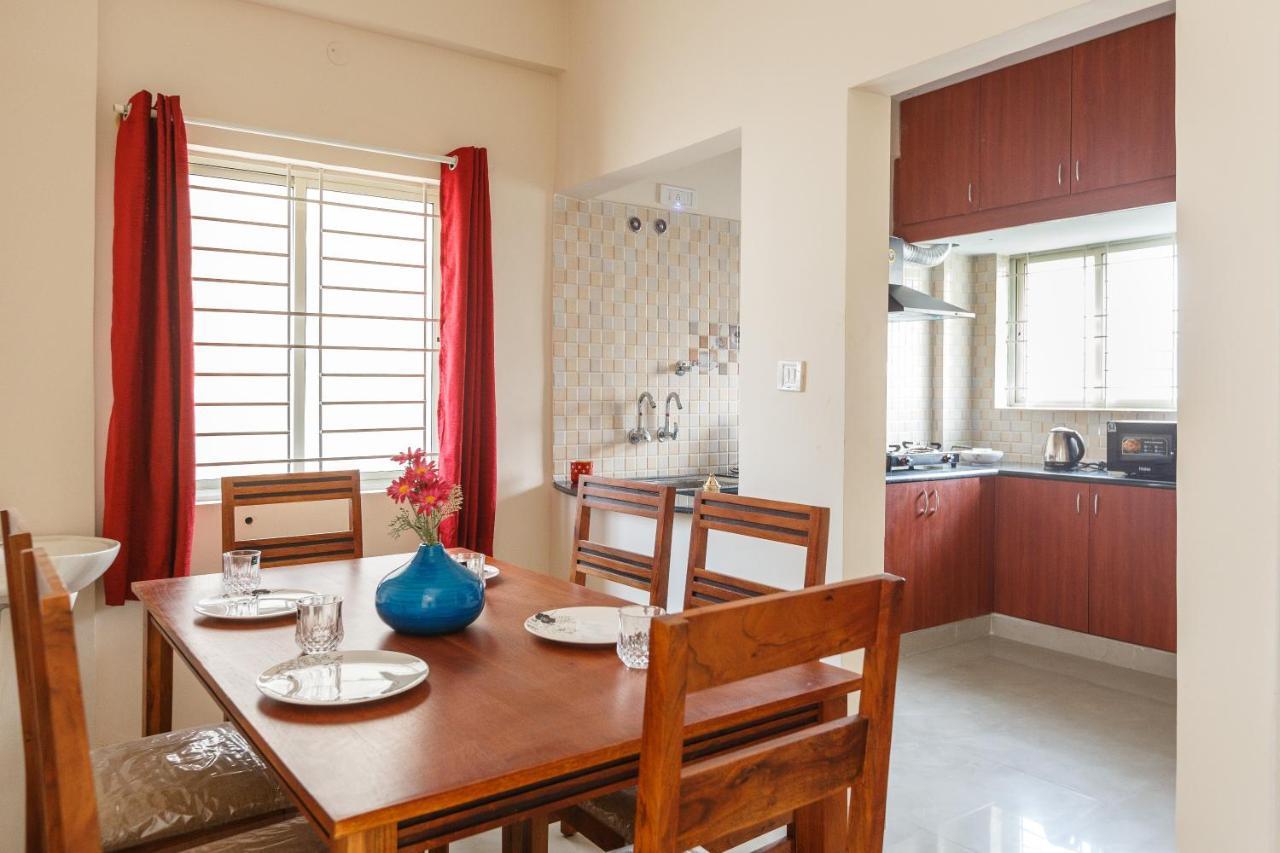 Misty Meridian Serviced Apartments Bangalore Buitenkant foto