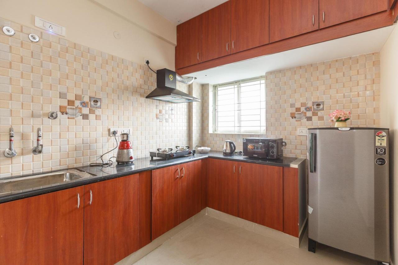Misty Meridian Serviced Apartments Bangalore Buitenkant foto